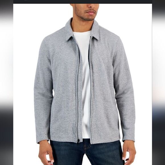Alfani Zip-Front Harrington Jacket - Picture 1 of 12